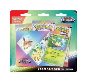 Pokemon-Prismatic-Evolutions-Tech-Sticker-Collection-Leafeon