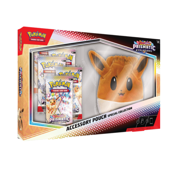 Prismatic Evolutions Accessory Pouch Special Collection Box