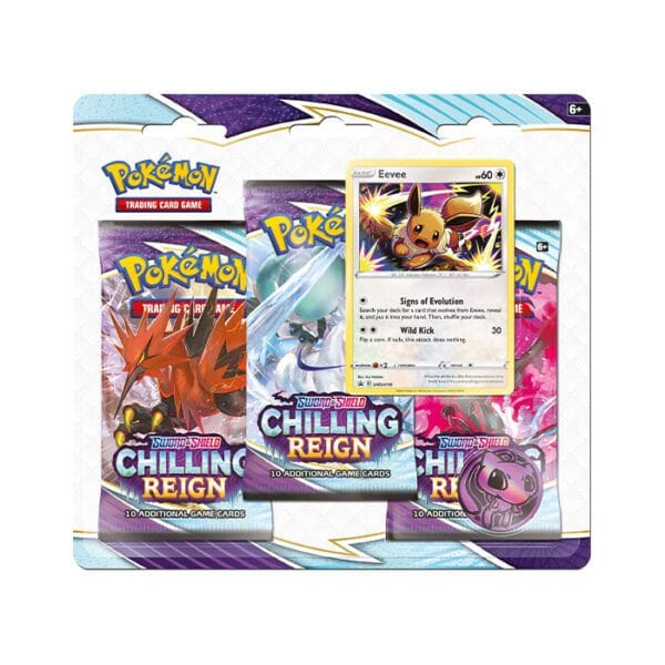 Chilling Reign 3 Pack Blister Eevee