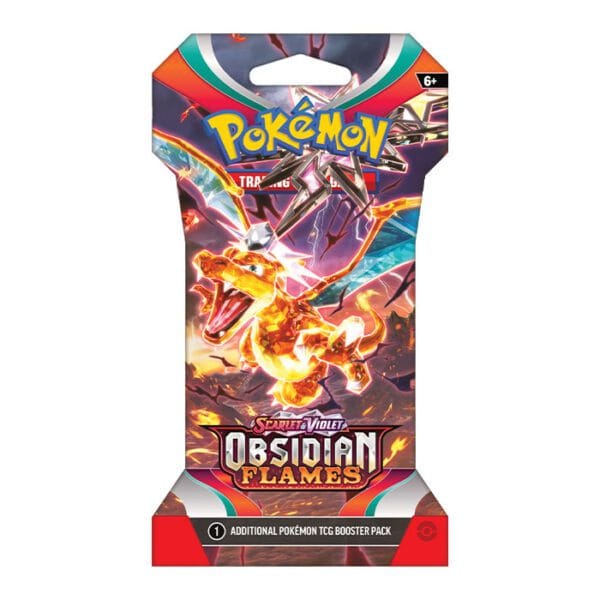 Obsidian Flames Sleeved Booster Pack