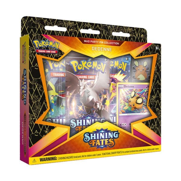 Shining Fates Pin Collection Box Dedenne