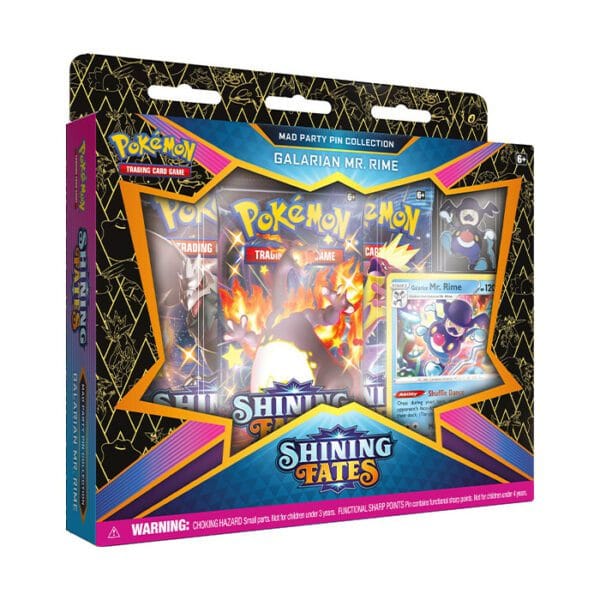 Shining Fates Pin Collection Box Galarian Mr Rime
