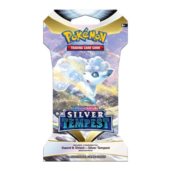Silver Tempest Sleeved Booster Pack
