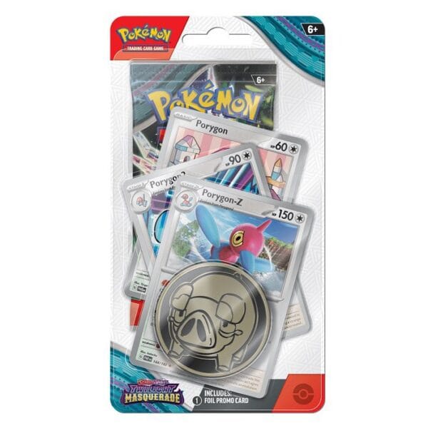Twilight Masquerade Premium Checklane Blister Porygon