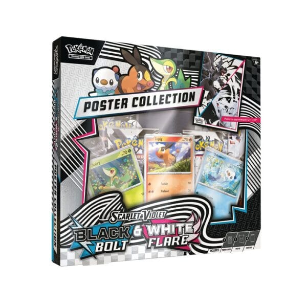 Black Bolt & White Flare Poster Collection Box