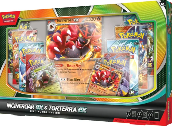 Incineroar EX & Torterra EX Special Collection Box