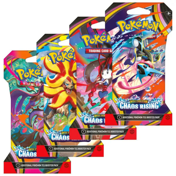 Chaos Rising Sleeved Booster Pack