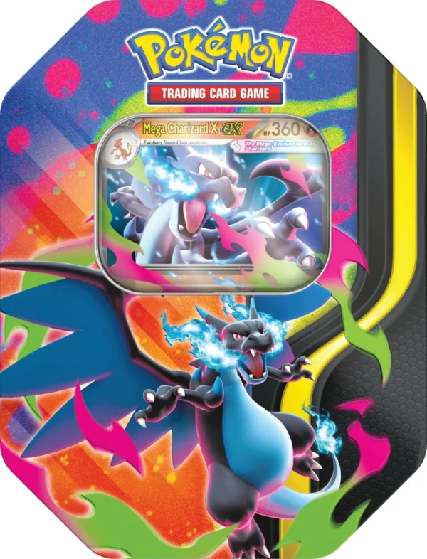 Mega Charizard X EX Tin