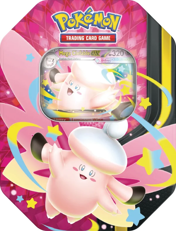 Mega Moonlight Tin Mega Clefable