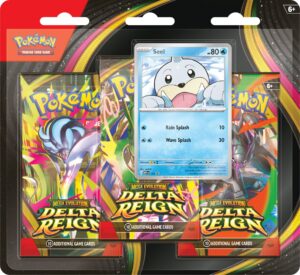 Pokémon Delta Reign 3 Pack Blister Seel