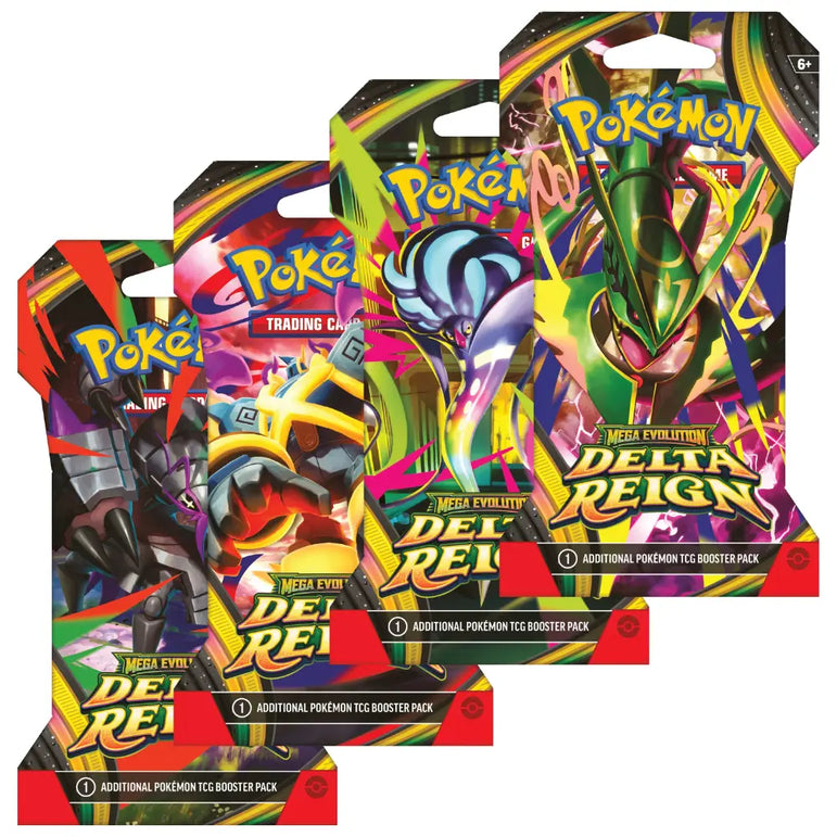 Delta Reign Sleeved Booster Pack Artworks